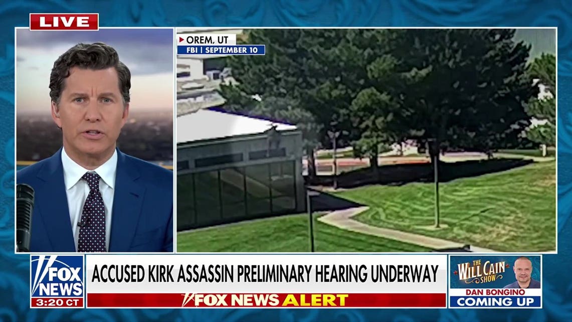 Officer recounts moment Charlie Kirk was shot at preliminary hearing
