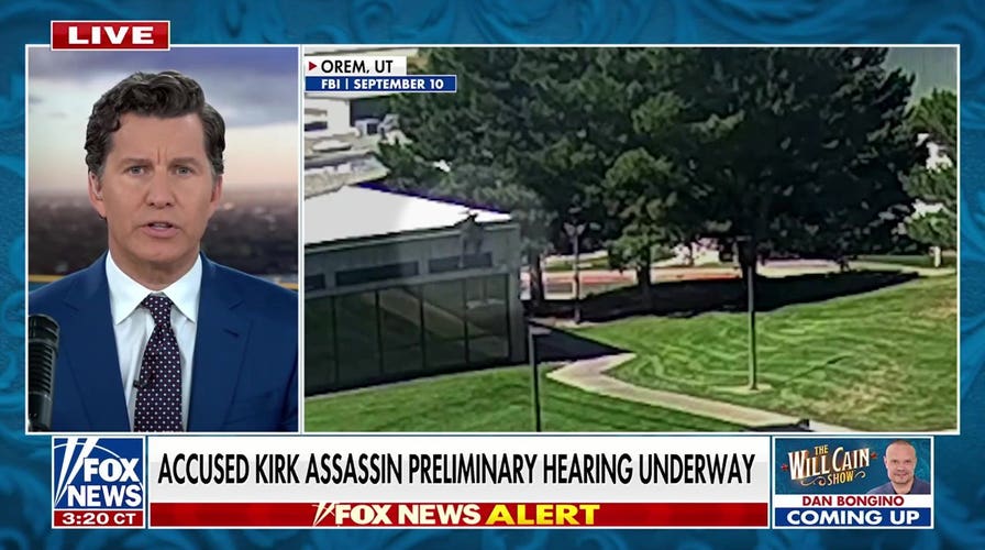 Officer recounts moment Charlie Kirk was shot at preliminary hearing