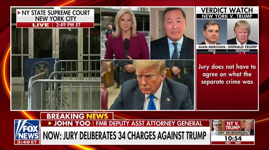 The longer the jury deliberations go on, the better for Trump: John Yoo