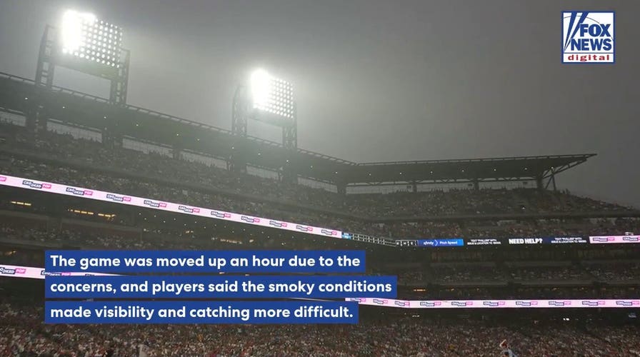 Phillies, Mets players not thrilled with playing in unhealthy air quality