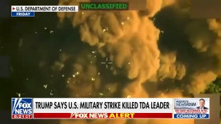 Trump says US military strike killed Tren de Aragua leader in Venezuela