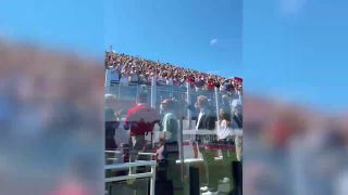 Trump draws cheers at Ryder Cup