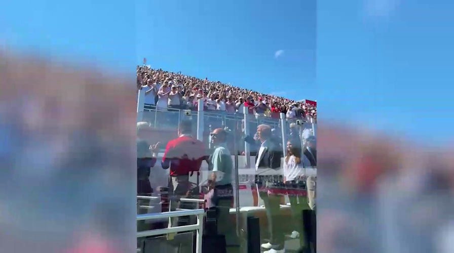 Trump draws cheers at Ryder Cup