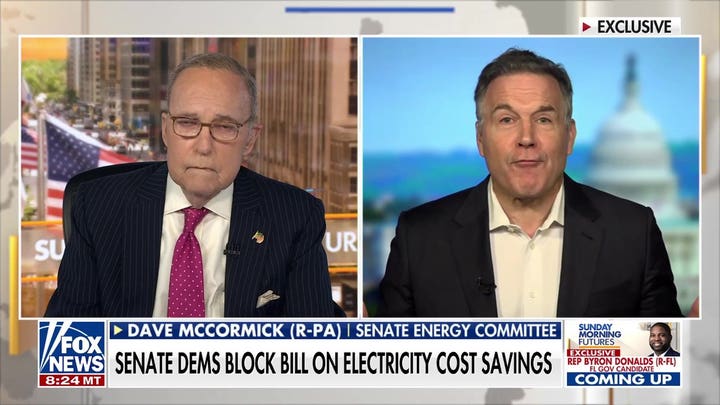 Sen McCormick blasts Senate Democrats for blocking key bills ahead of midterms