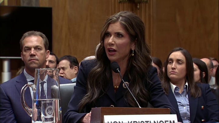 Noem pressed on how she will work with Trumps incoming border czar Tom Homan