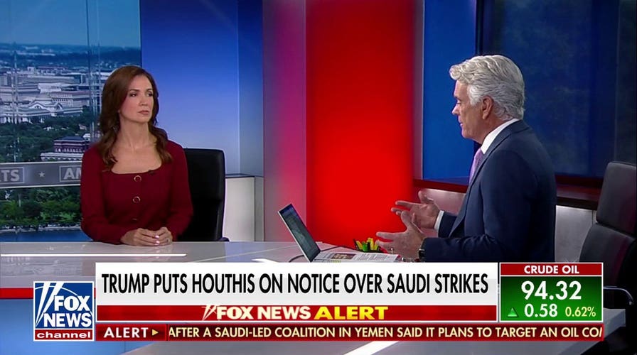Trump says Houthis are 'misbehaving' and issues warning after strikes on Saudi Arabia