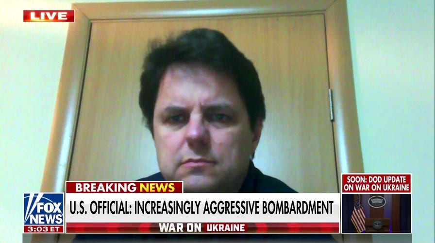 Ukraine professor pleads for air support as Putin shifts strategy to 'massive civilian casualties'