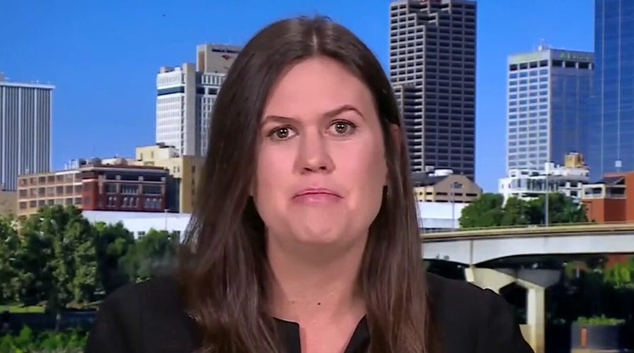 Sarah Sanders rips ‘appalling’ op-ed calling Afghanistan a ‘manufactured crisis’