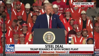 President Trump has a 'major announcement' on steel tariffs