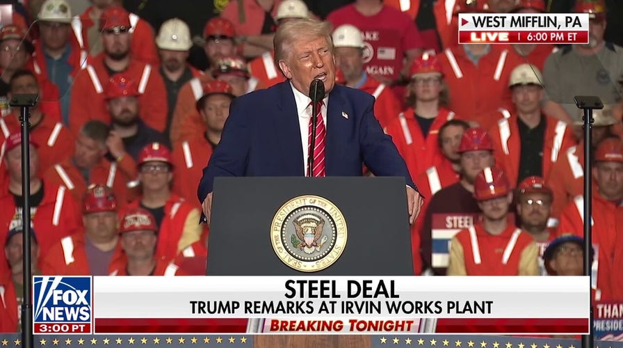 President Trump has a 'major announcement' on steel tariffs