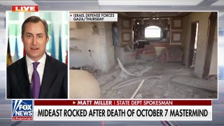 State Department praises Sinwar's death as a win for US, world - Fox News