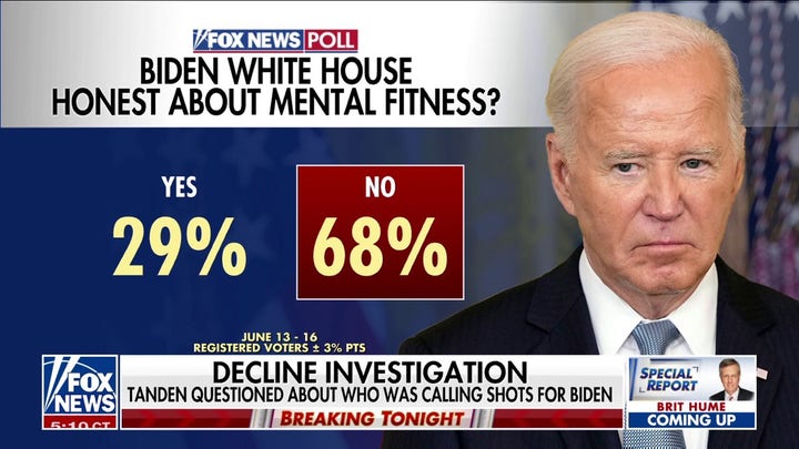 Former assistant to Biden refuses to testify in cognitive probe