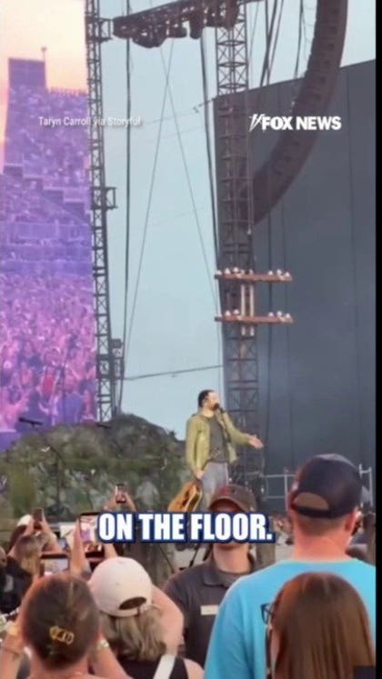 WATCH: Noah Kahan makes fans pledge not to poop on floor during concerts