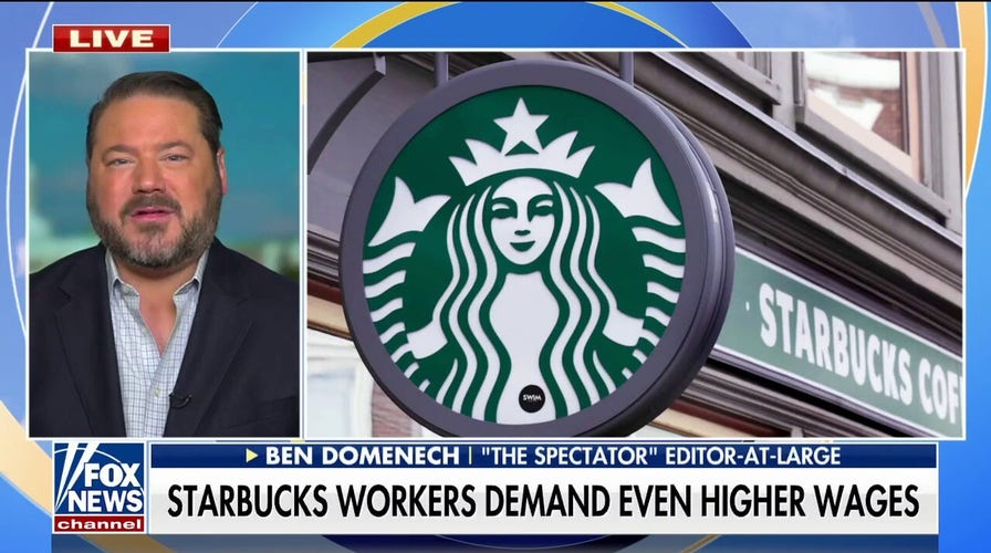 Starbucks workers on strike again, demanding higher wages