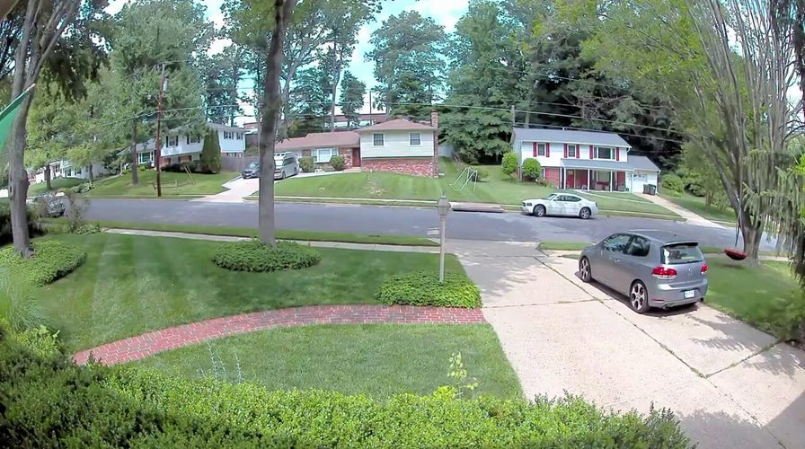 Springfield, Virginia, home camera captures sonic boom