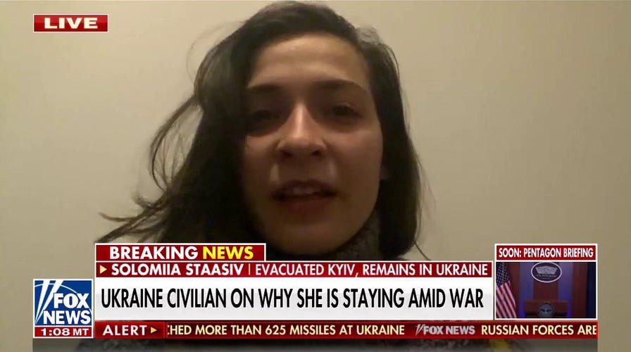 Ukraine citizen on choosing to stay in country amid war: Innocent people, children are dying