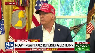 Trump says 'he's not happy' with Putin over new strike after talks