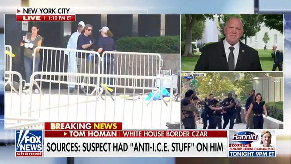 Tom Homan to Mamdani and ICE detractors: Too little, too late