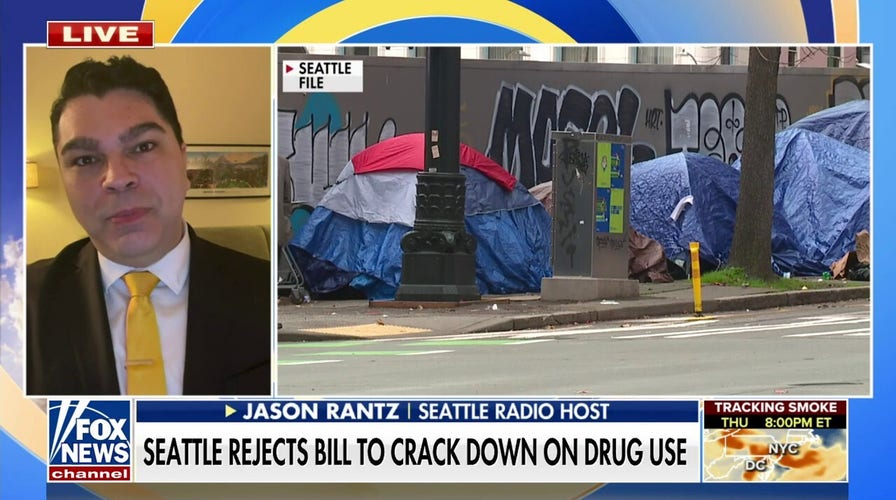 Seattle radio host Jason Rantz slams city's rejection of bill to crack down on drug use: 'A slap in the face'