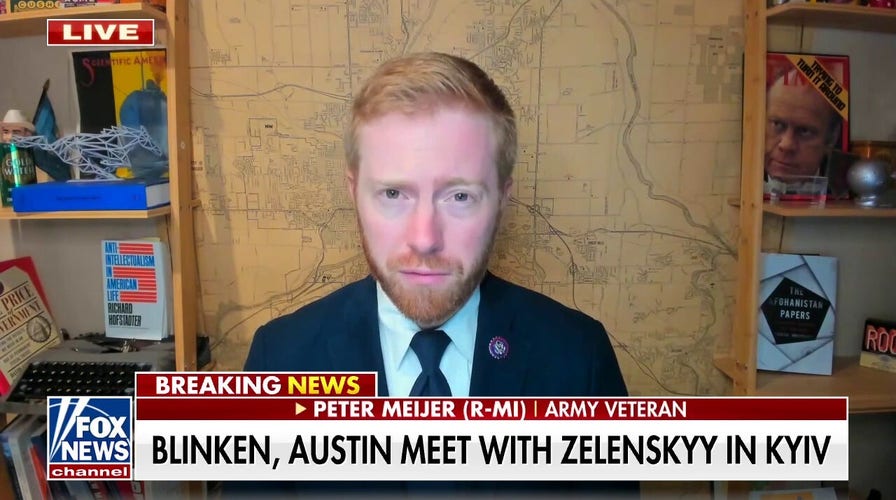 Rep. Meijer: Blinken and Austin's trip to Kyiv 'overdue but very important'
