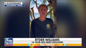 WATCH: Teen lifeguard speaks out after VIRAL ocean rescue