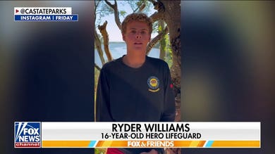 WATCH: Teen lifeguard speaks out after VIRAL ocean rescue