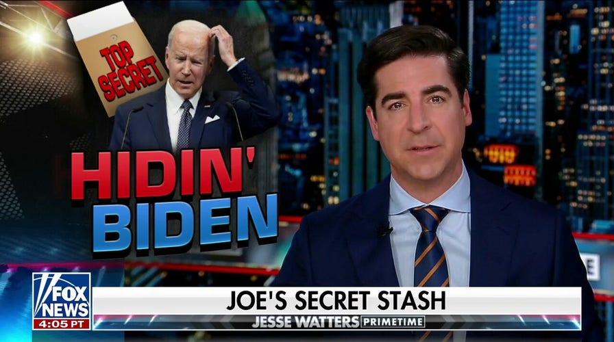 Jesse Watters: Biden's using the same trick crooked Hillary used on the classified docs