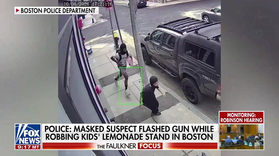 Kids’ lemonade stand robbed at gunpoint in Boston as Dem mayor touts city safety