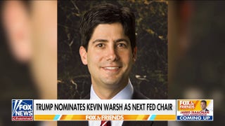 Trump nominates Kevin Warsh as next Federal Reserve chair