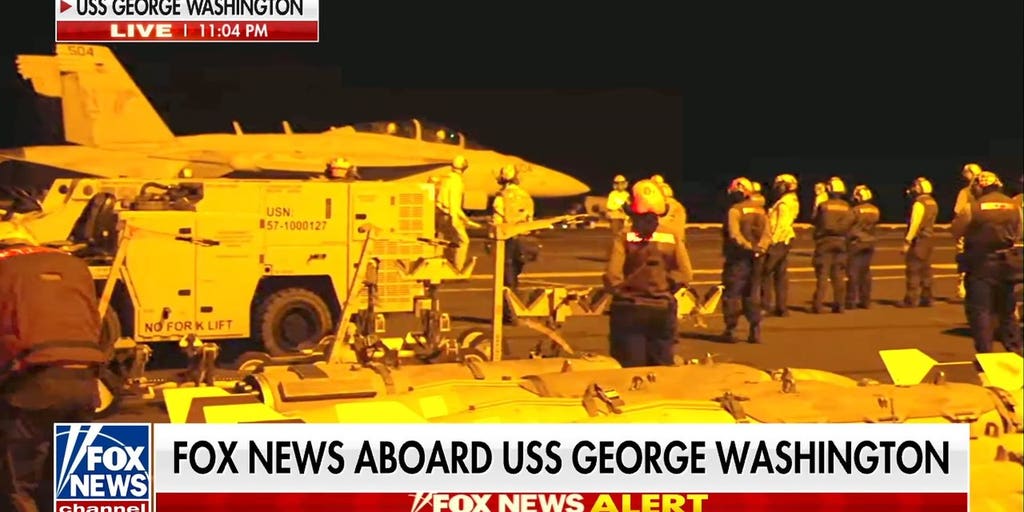 Guided-missile destroyers defend USS George Washington in Middle East