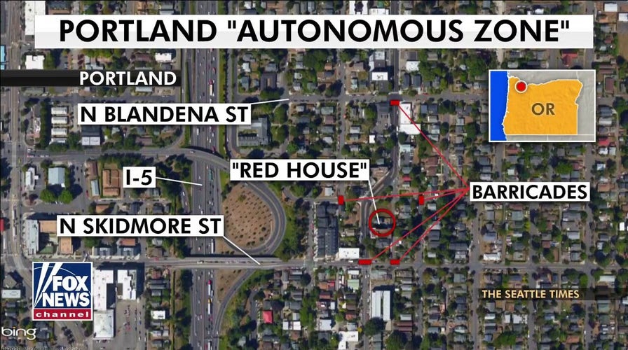 Portland mayor ripped for allowing 'Red House' autonomous zone