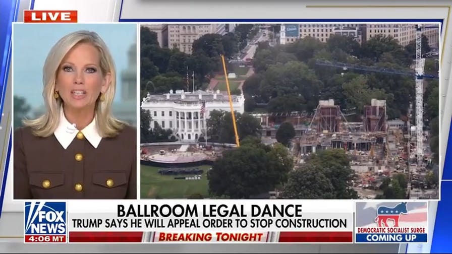 Trump to appeal judicial order to stop construction on the East Wing