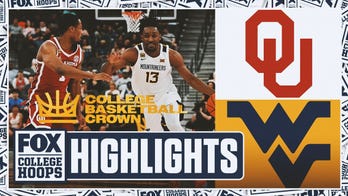 Oklahoma Sooners vs West Virginia Mountaineers The Crown Championship Highlights🏀 FOX College Hoops