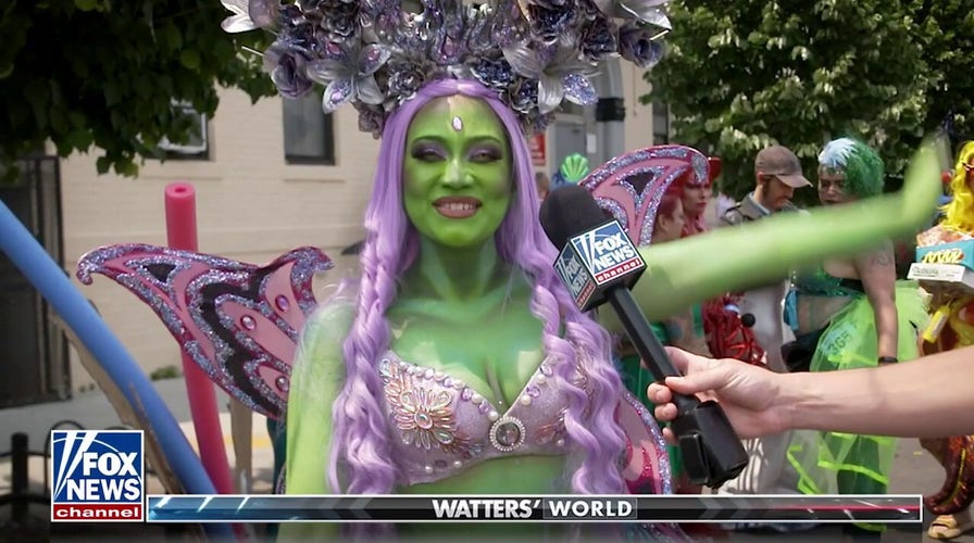 'Jesse Watters Primetime' hits the streets for the nation's Mermaid Parade