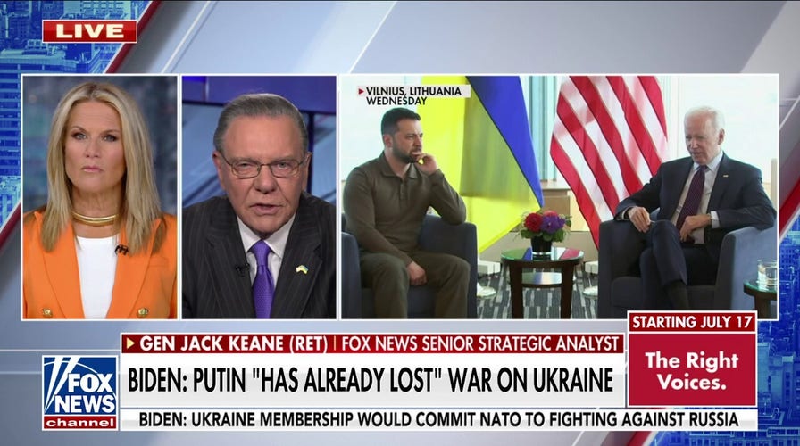 Putin failed to topple Ukraine’s regime: Gen. Jack Keane