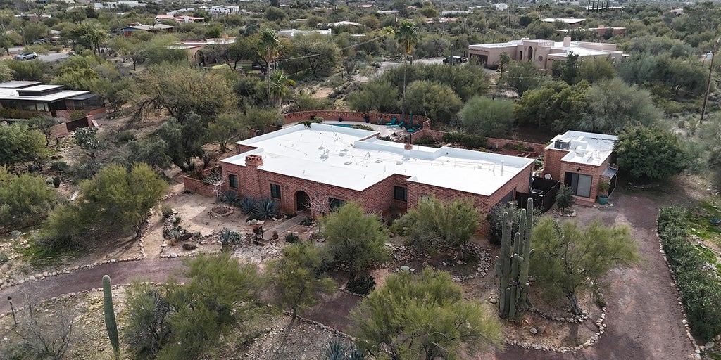 EYE IN THE SKY: Aerial search over landfill in Nancy Guthrie case