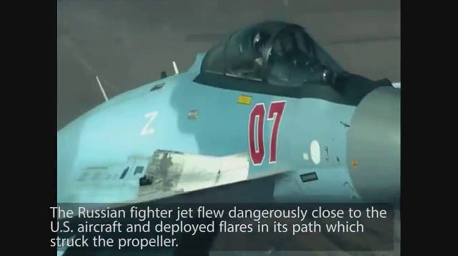 Russia fighter jet damages US drone over Syria