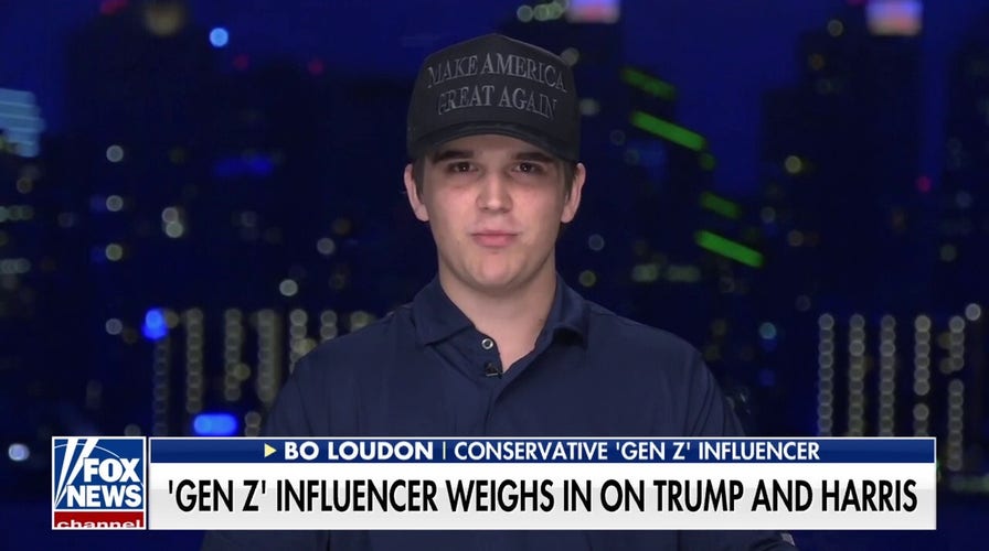 Young people are ‘100% on fire for Trump’, says Gen Z voter