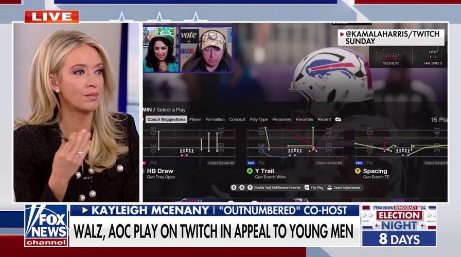 Se burlan de AOC y Tim Walz por su "torpe" apelación a los votantes masculinos