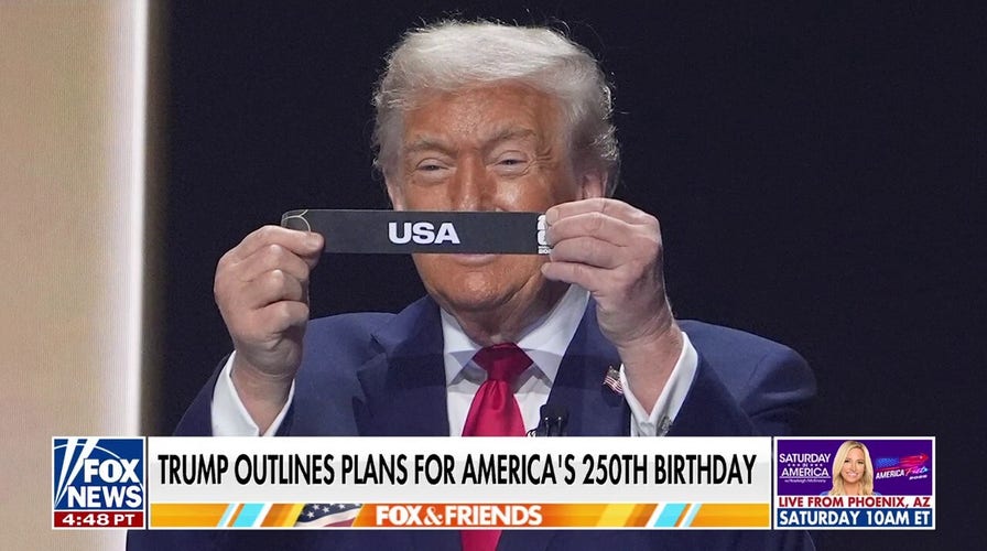 Trump touts ‘incredible’ Freedom 250 plan for America’s birthday bash