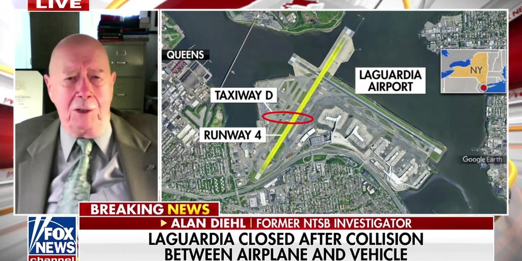 Former NTSB investigator weighs in on LaGuardia plane and vehicle collision