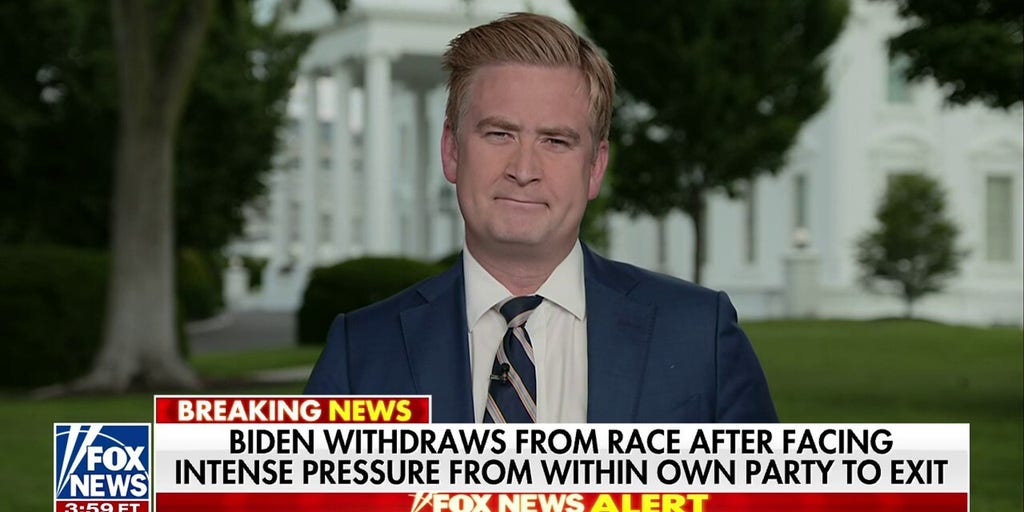 Peter Doocy Biden remains at beach house after withdrawing from 2024