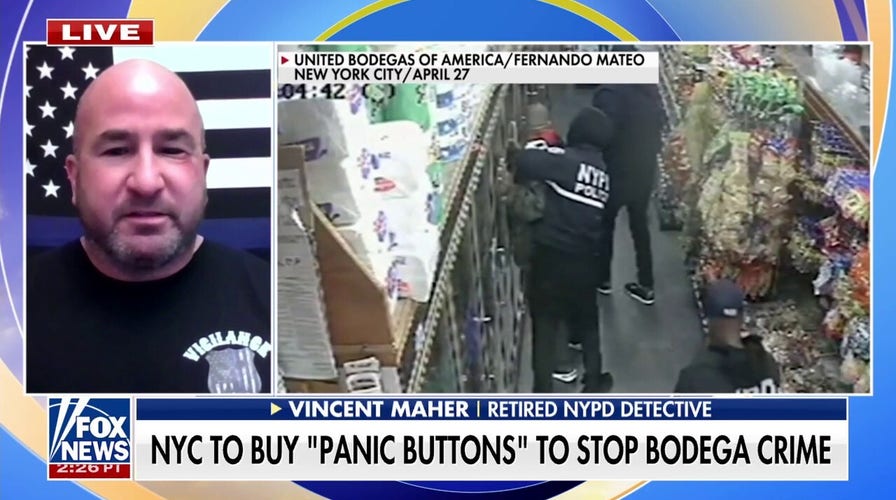 NYC to install 'panic buttons' to stop crime in bodegas