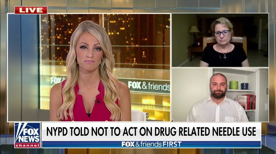 Police officers in NYC directed against intervening in drug-related needle use 