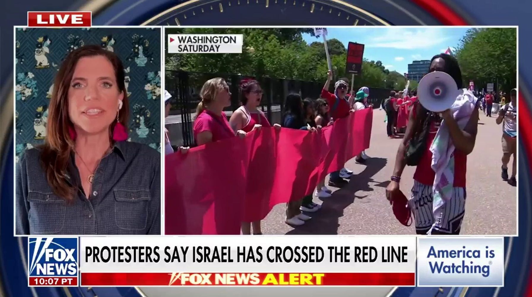 Rep. Nancy Mace Denounces Anti-Israel Protests, Drawing Comparisons to Nazi Germany