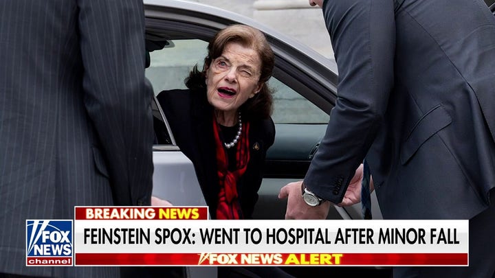 Sen. Feinstein, 90, taken to the hospital after ‘minor fall’