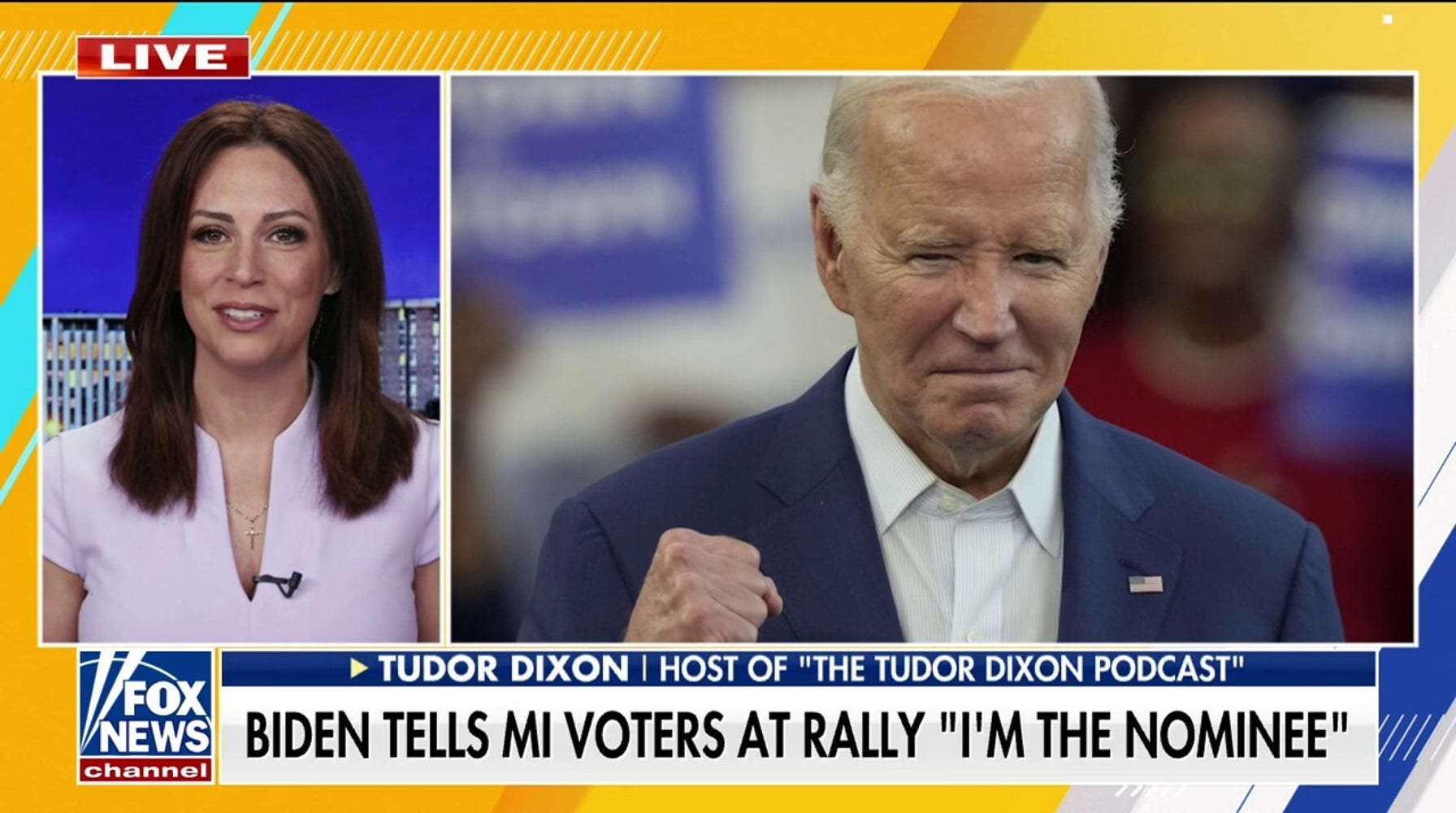 Biden's Rally in Detroit Raises Concerns for Michigan Governor Hopeful Tudor Dixon