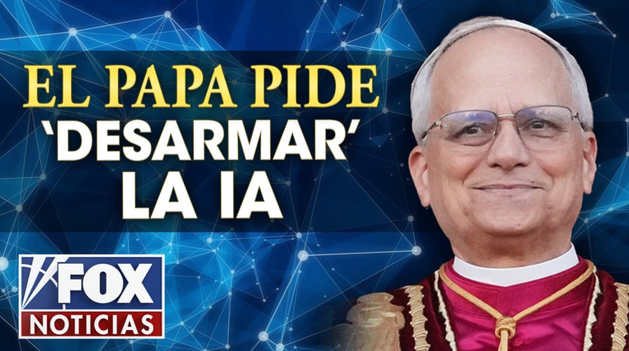 El Papa León XIV pide “desarmar” la IA