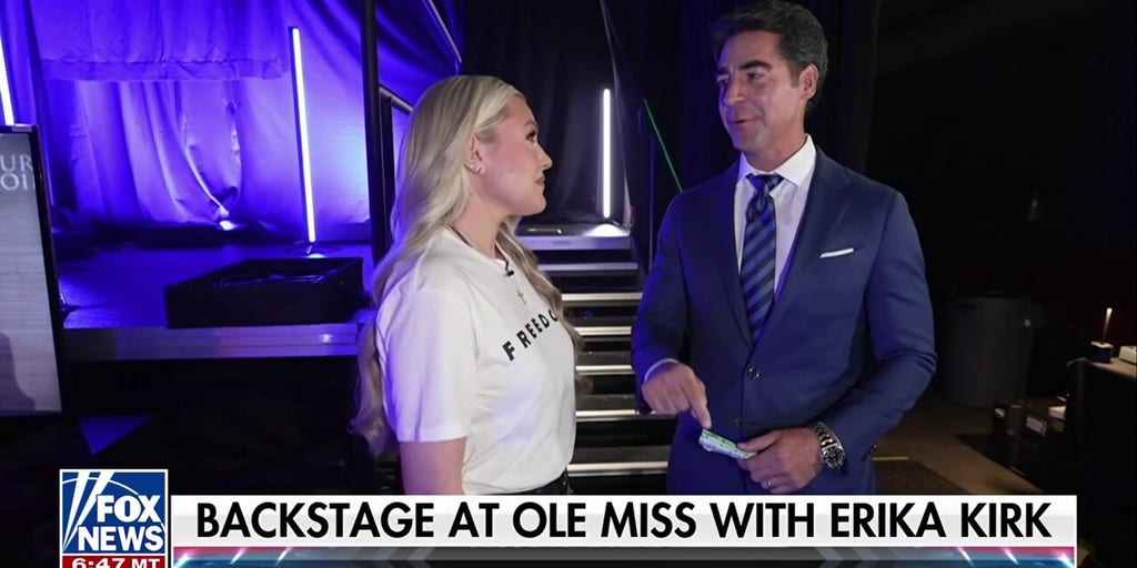 Erika Kirk honors her late husband: Keep fighting the good fight