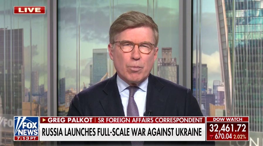 Senior foreign affairs correspondent Greg Palkot reacts to Russia's invasion of Ukraine